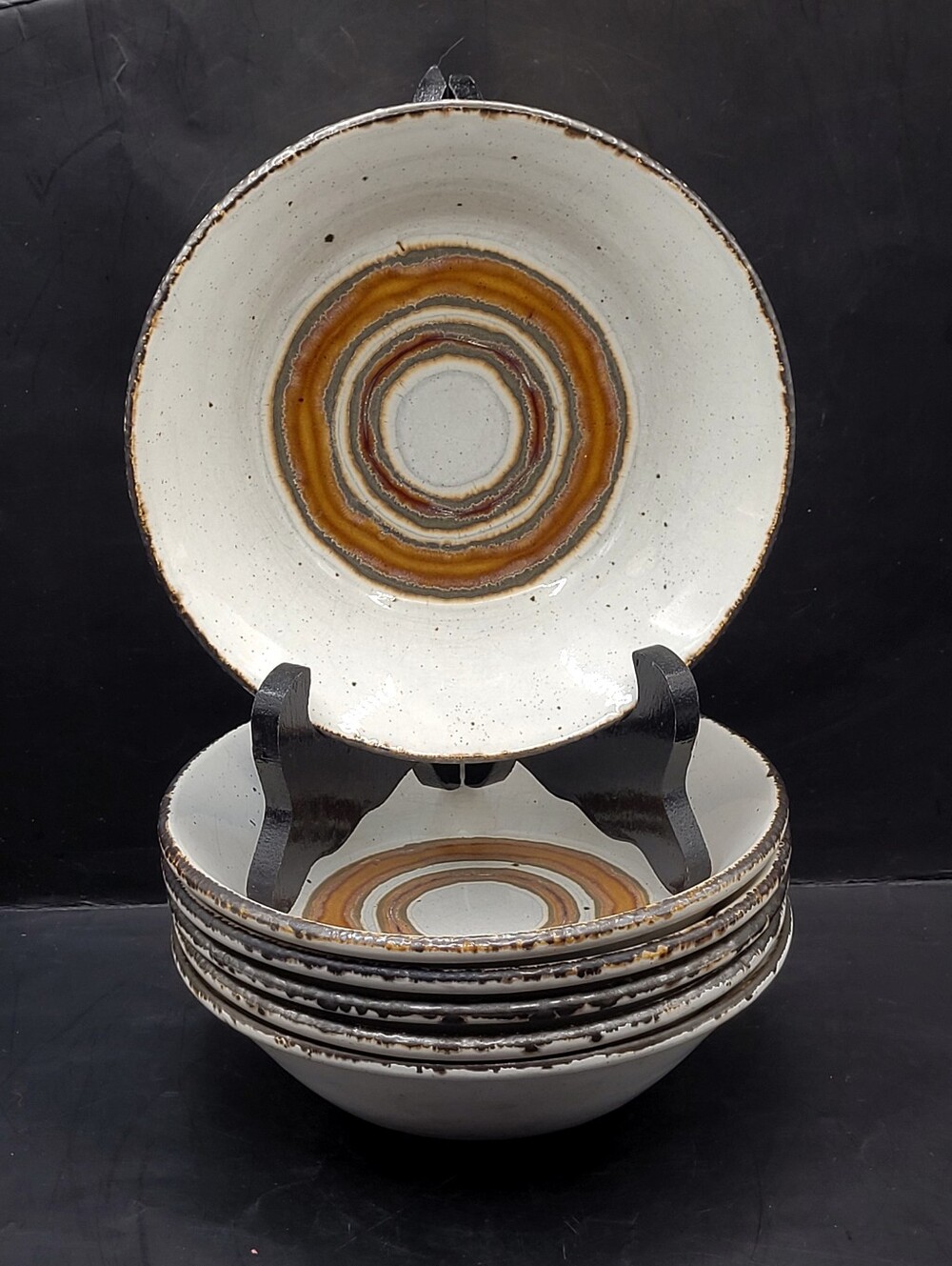 Set 6 Vintage Stonehenge Midwinter Soup Cereal Bowls England